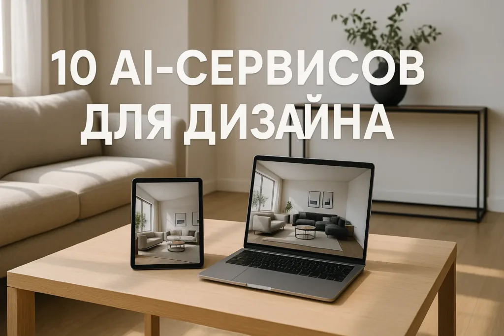10 AI-сервисов для дизайна интерьера: сравнение и цены 2025