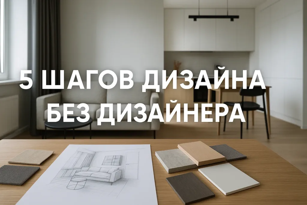 5 шагов создать дизайн квартиры самому: проверенная схема без дизайнера