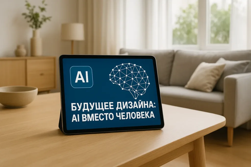 Будущее дизайна интерьера: почему AI скоро заменит дизайнеров