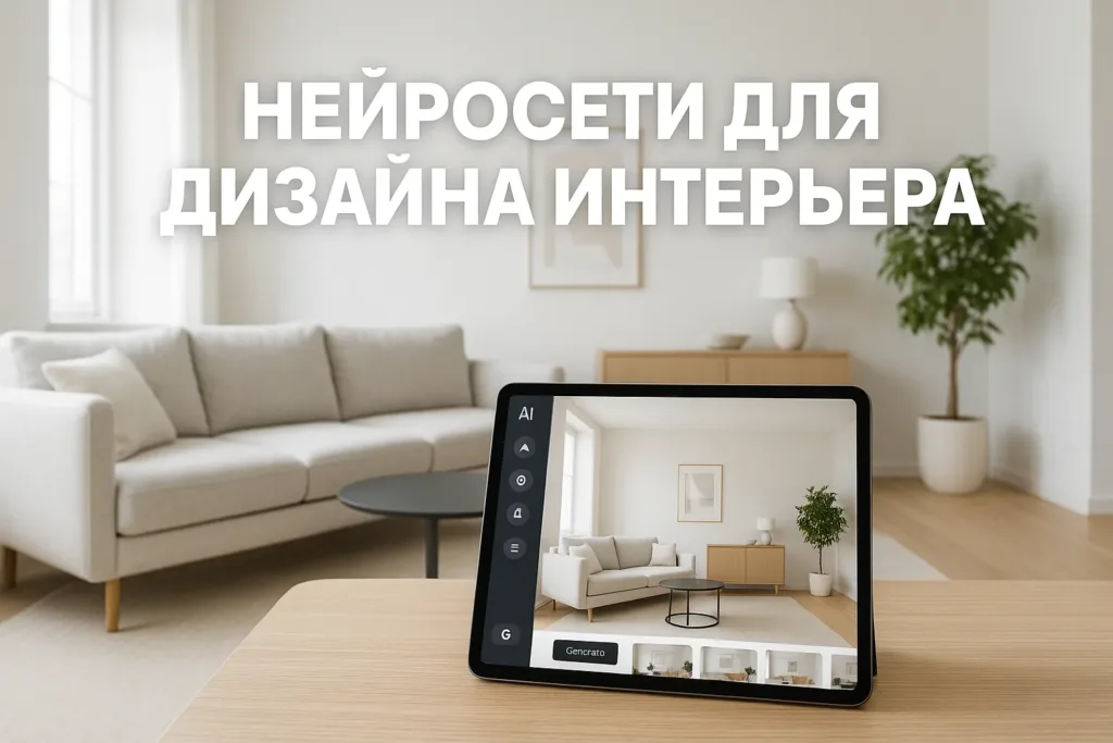 ChatGPT + нейросети для дизайна интерьера: мощная связка