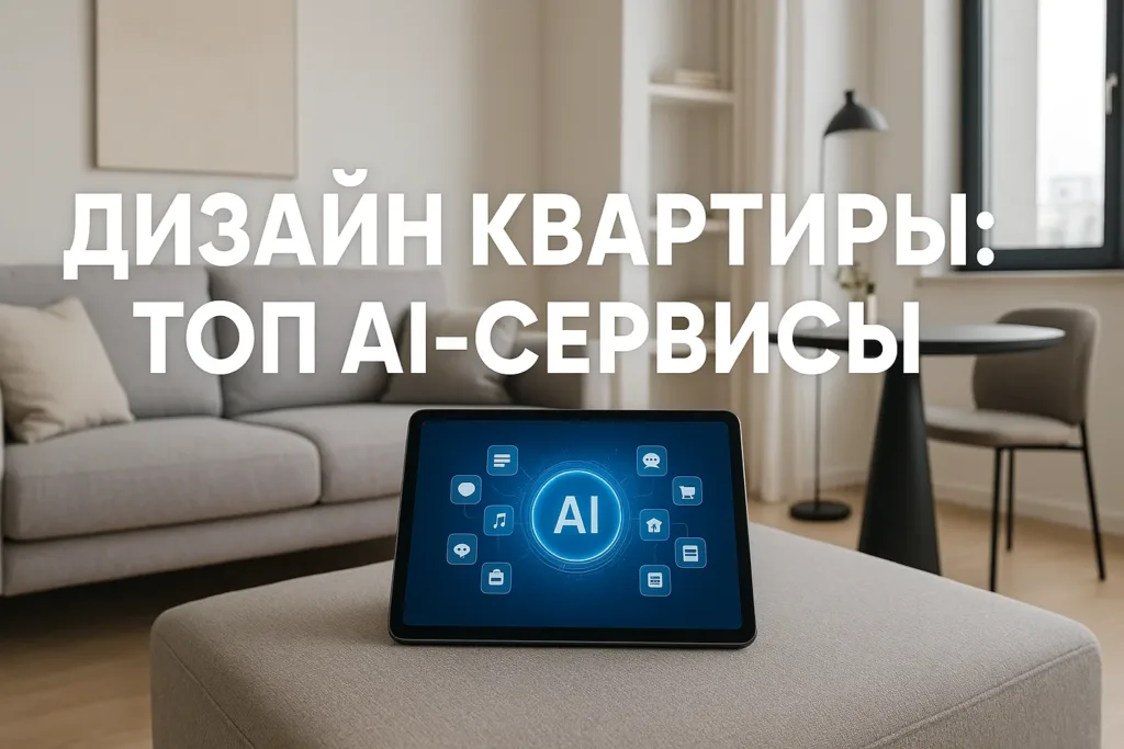 Дизайн квартиры без регистрации: лучшие AI-сервисы