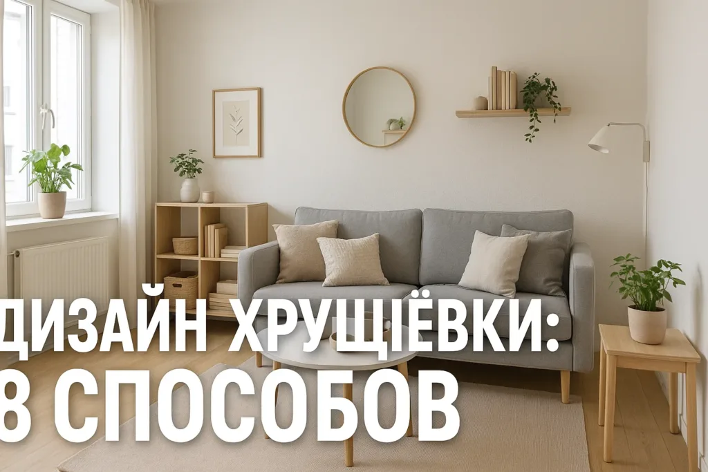 Дизайн хрущевки: 8 способов убрать ощущение советской коробки