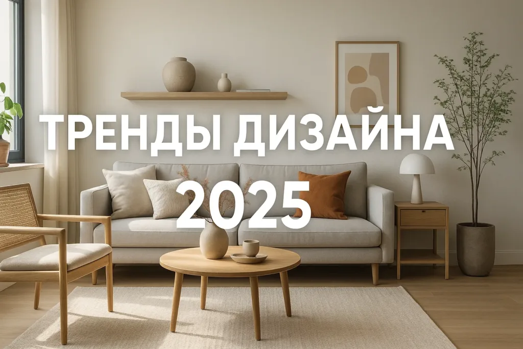 Главные тренды дизайна интерьера 2025: что уже устарело