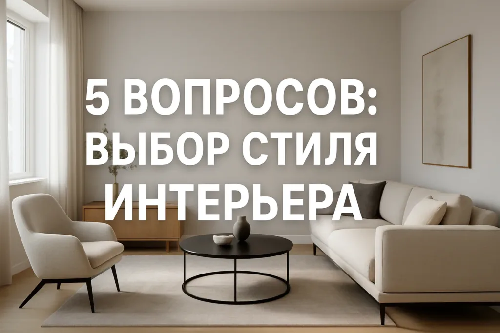 Как выбрать стиль интерьера для квартиры: тест из 5 вопросов