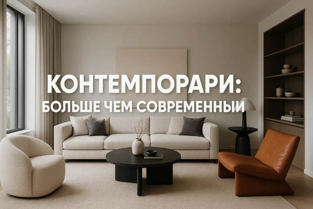 Контемпорари в интерьере: почему это не просто «современный стиль»