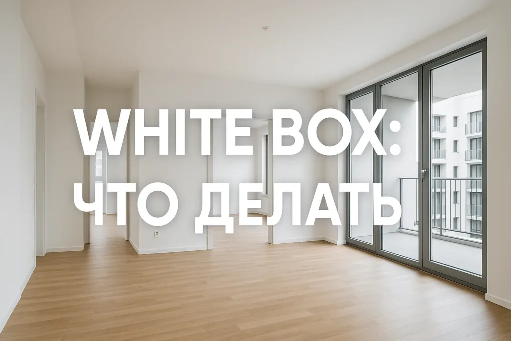 Квартира после застройщика: что делать с white box