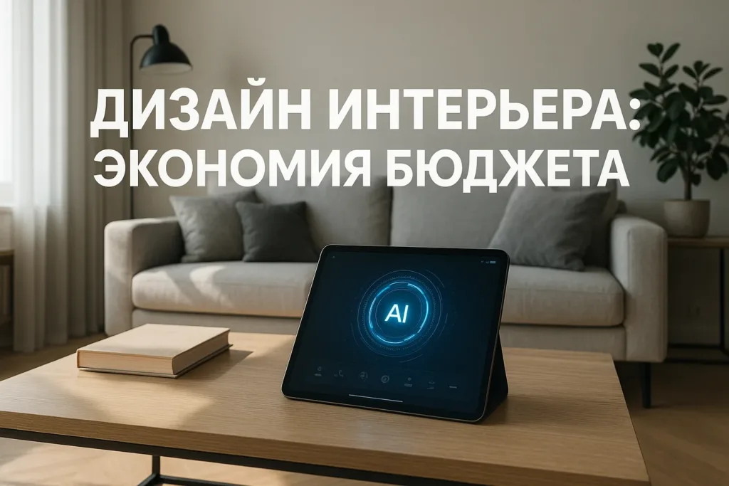 Нейросеть создает дизайн интерьера под твой бюджет: реально экономит