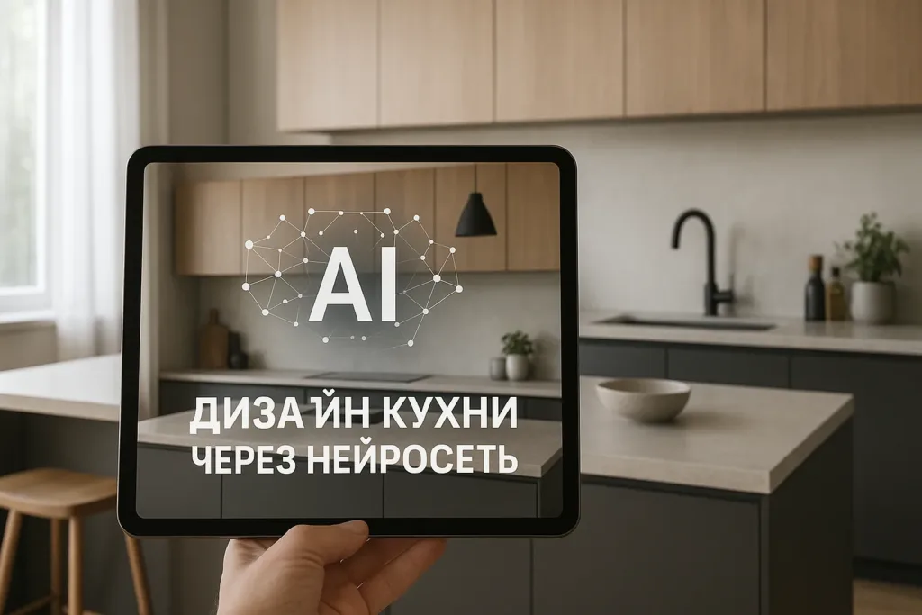 Нейросеть для дизайна кухни: от фото комнаты до проекта интерьера