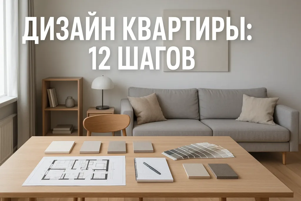 С чего начать дизайн квартиры: чек-лист из 12 пунктов перед ремонтом