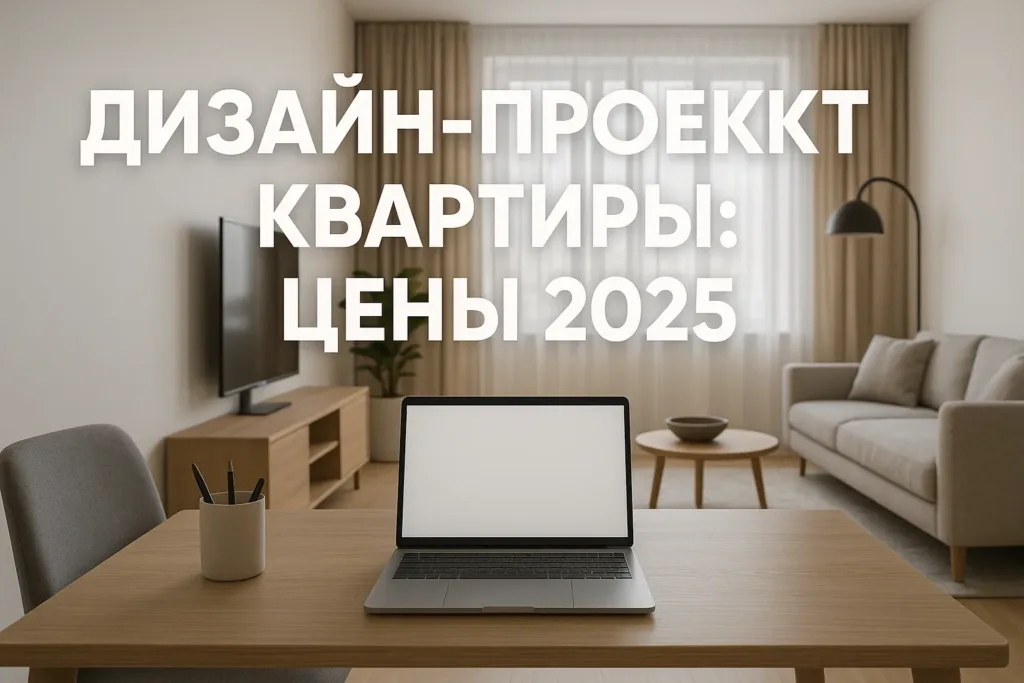Сколько стоит дизайн-проект квартиры в 2025: разбор цен по России