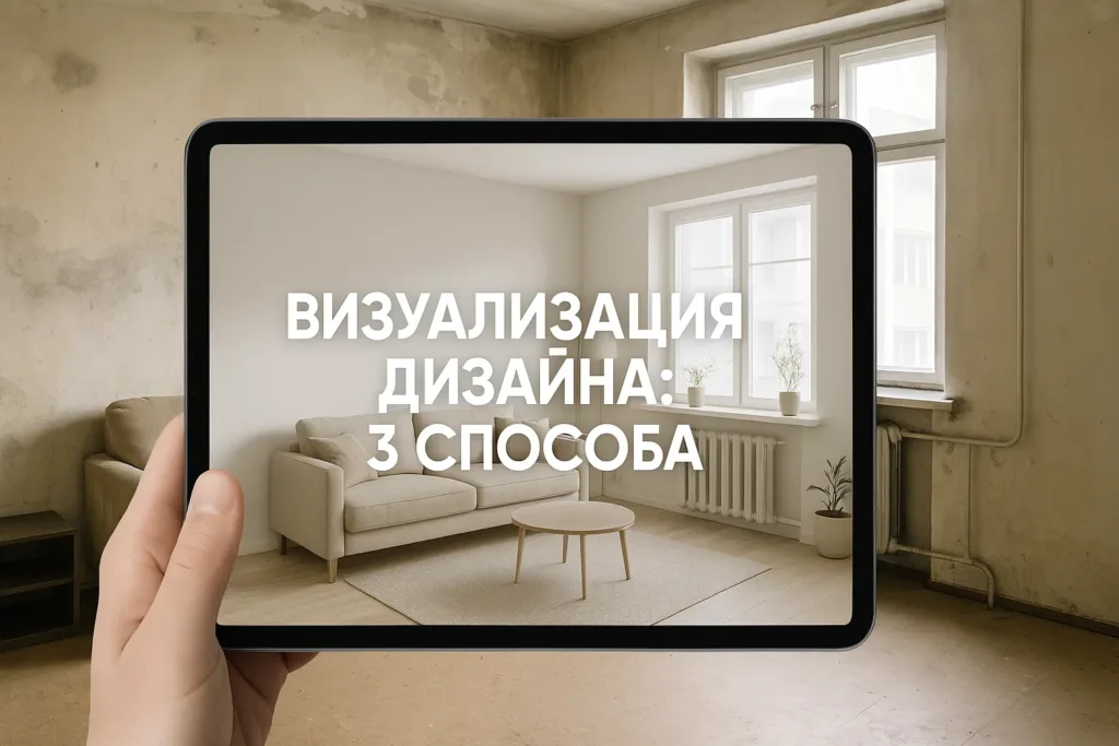 Как визуализировать дизайн квартиры до ремонта: 3 бесплатных способа
