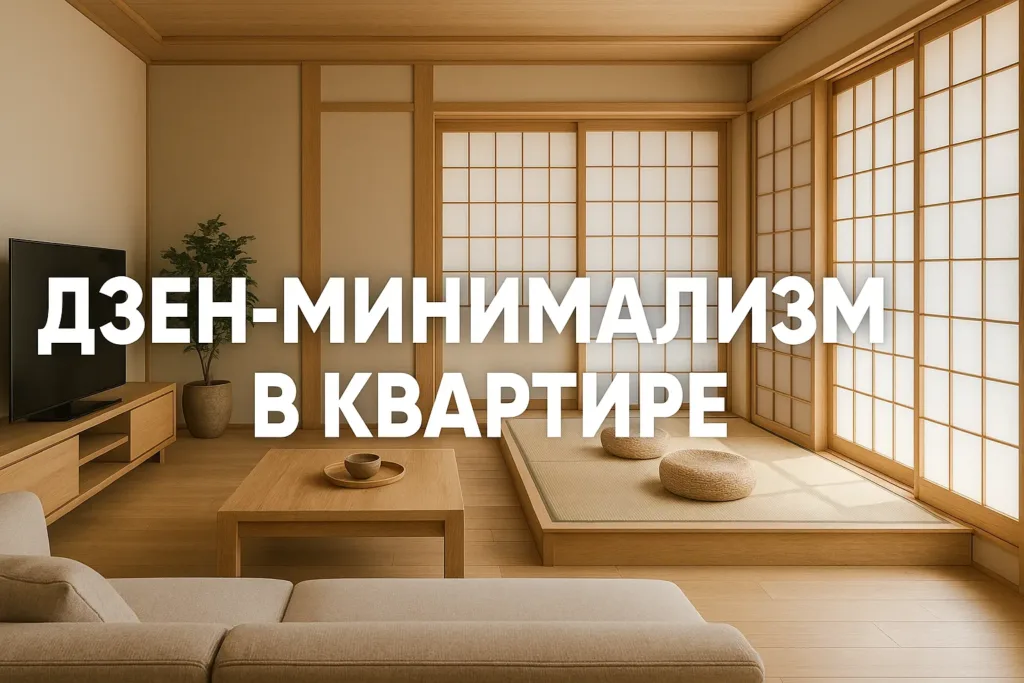 Японский минимализм в интерьере: дзен в городской квартире