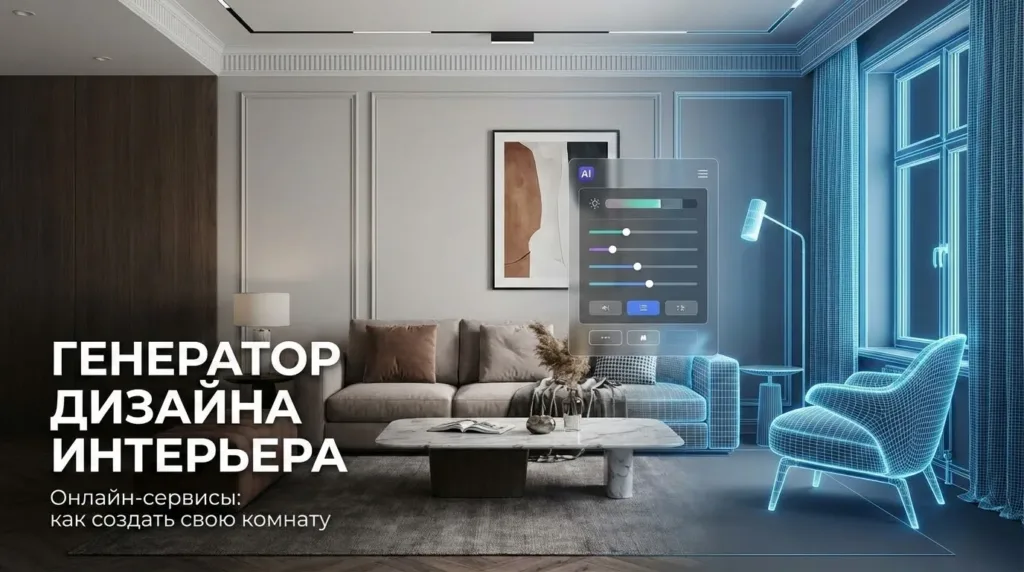Дизайн интерьера с использованием 3D-сервисов