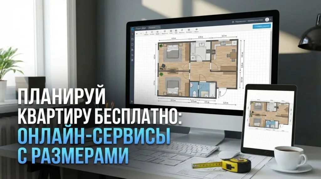 Планировка квартиры онлайн бесплатно: 7 сервисов с размерами и замерами по адресу