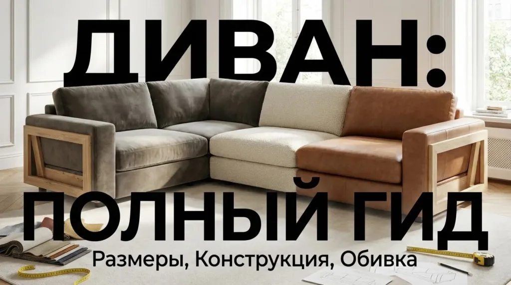 Диван размеры: как выбрать — угловой или диван-кровать, конструкция и обивка