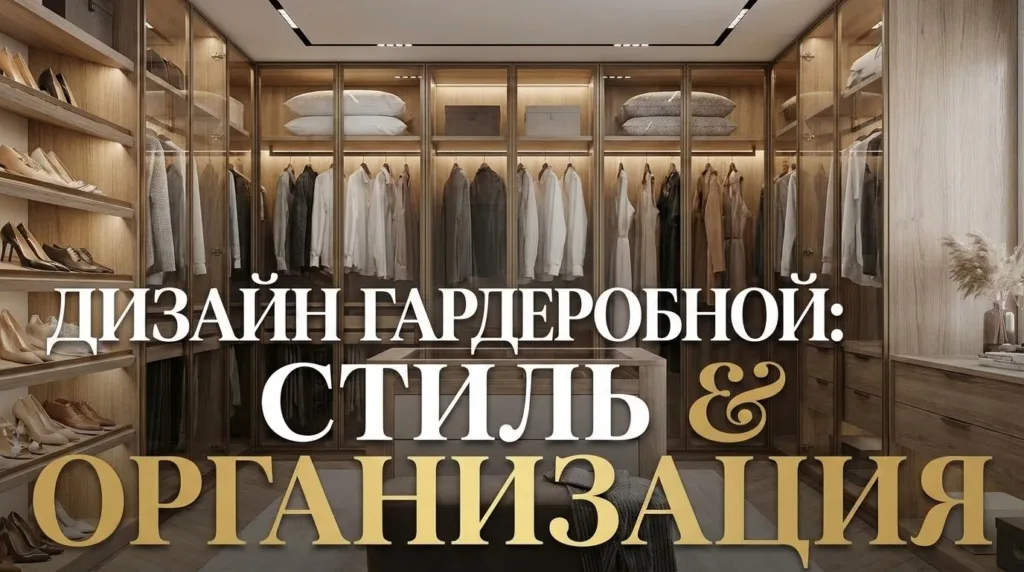 Дизайн гардеробной: планировка, организация хранения и фото идей