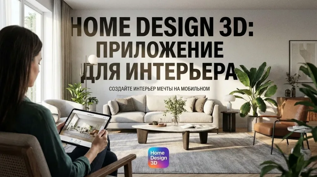 Дизайн интерьера в Home Design 3D — бесплатное приложение и фото идей