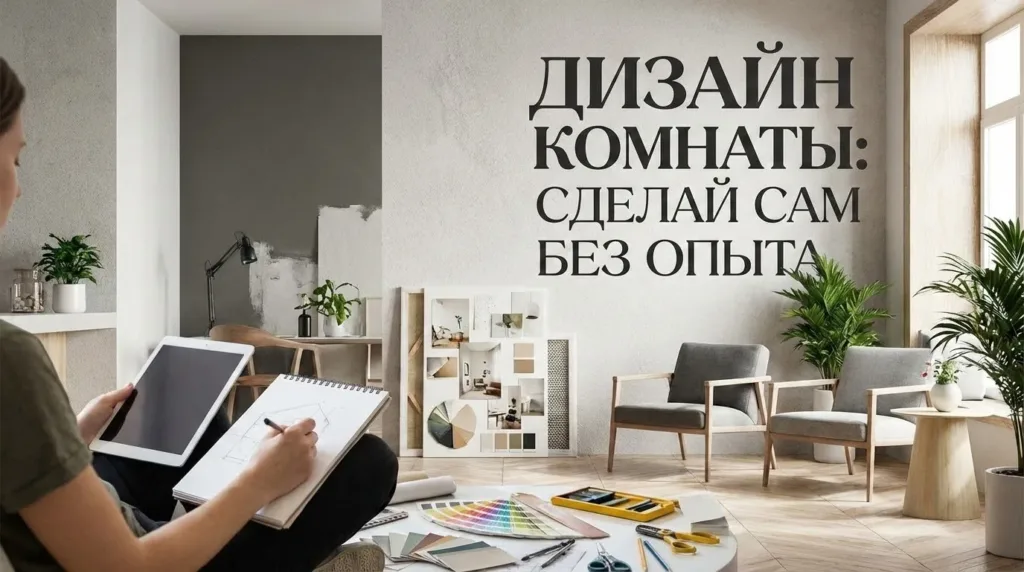 Дизайн проект комнаты своими руками