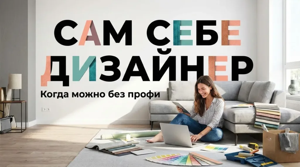 Дизайн самостоятельно без профессионала онлайн