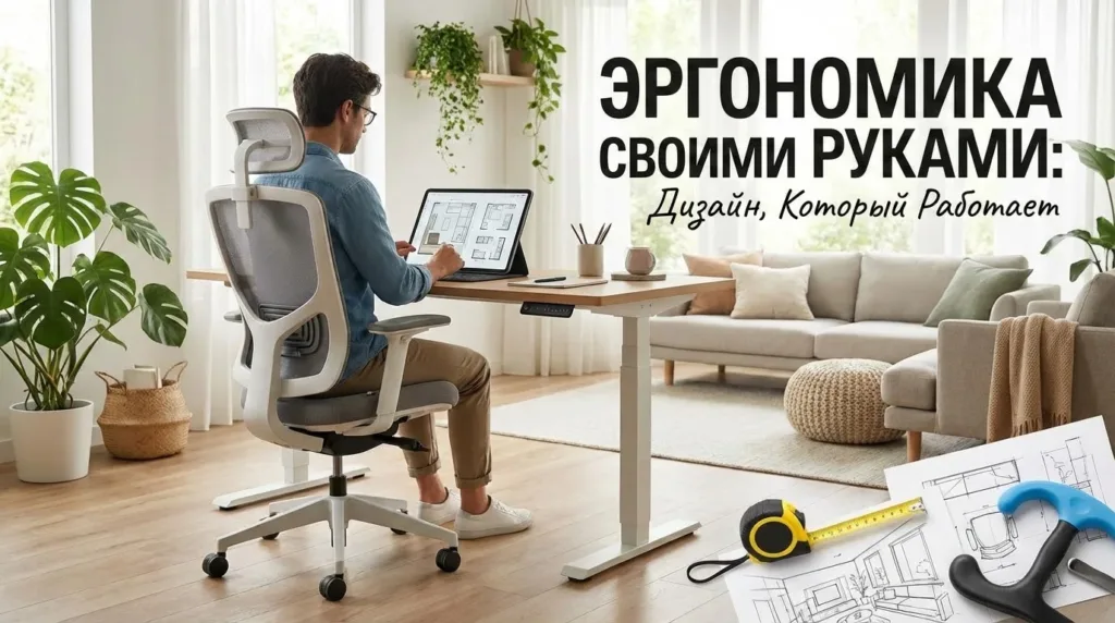Эргономика в интерьере: как учесть её в дизайн-проекте своими руками