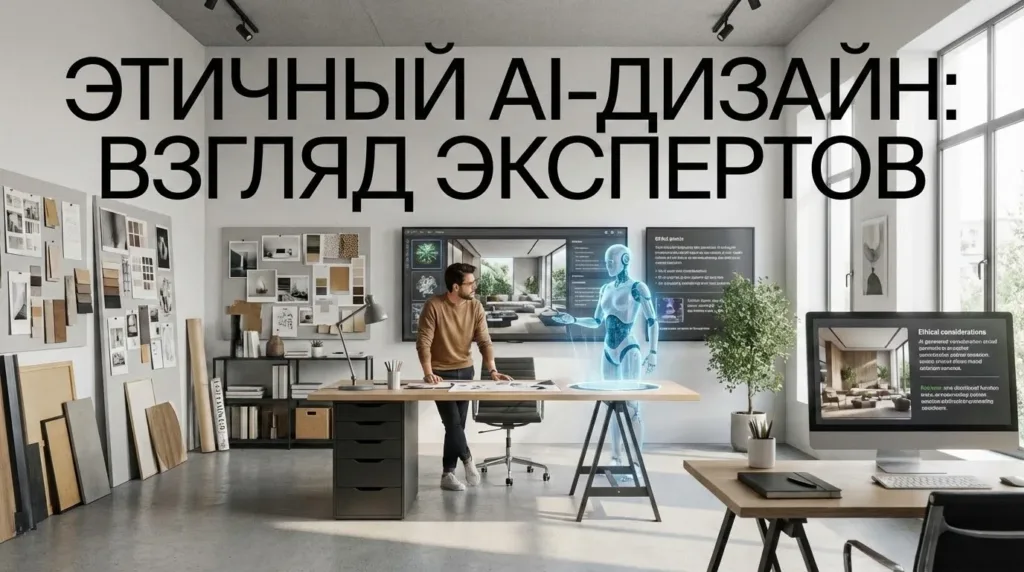 Этичность использования AI в дизайне интерьера: что говорят эксперты