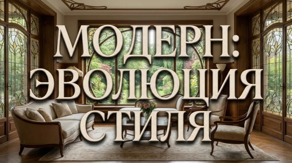 Модерн в интерьере: особенности стиля и современные интерпретации дизайна