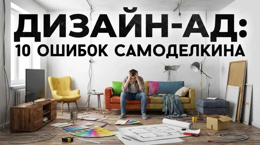 Ошибки в дизайне квартир