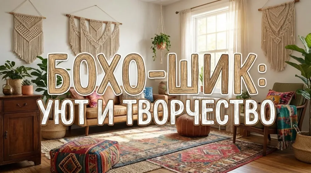 Стиль бохо в интерьере: 7 приёмов для уютного творческого пространства