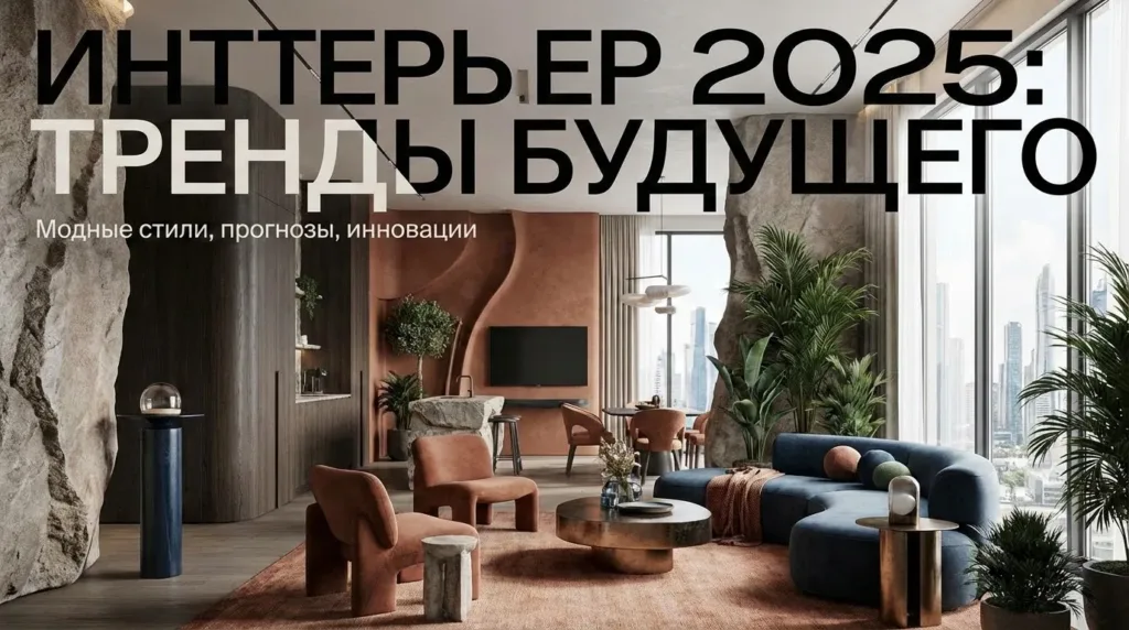 Стили интерьера 2025: современные тренды и прогнозы