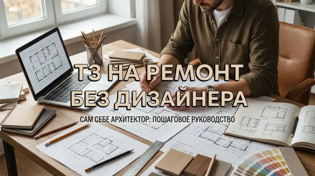 ТЗ на ремонт: как составить техническое задание без дизайнера