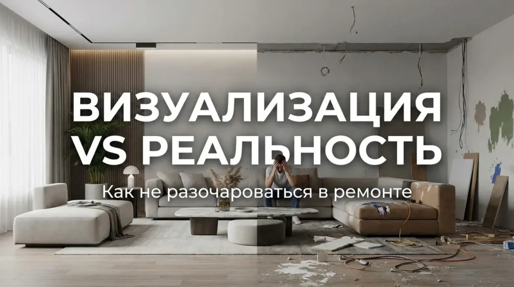 Визуализация интерьера vs реальность: как не разочароваться в дизайне самому — программа для визуализации интерьера