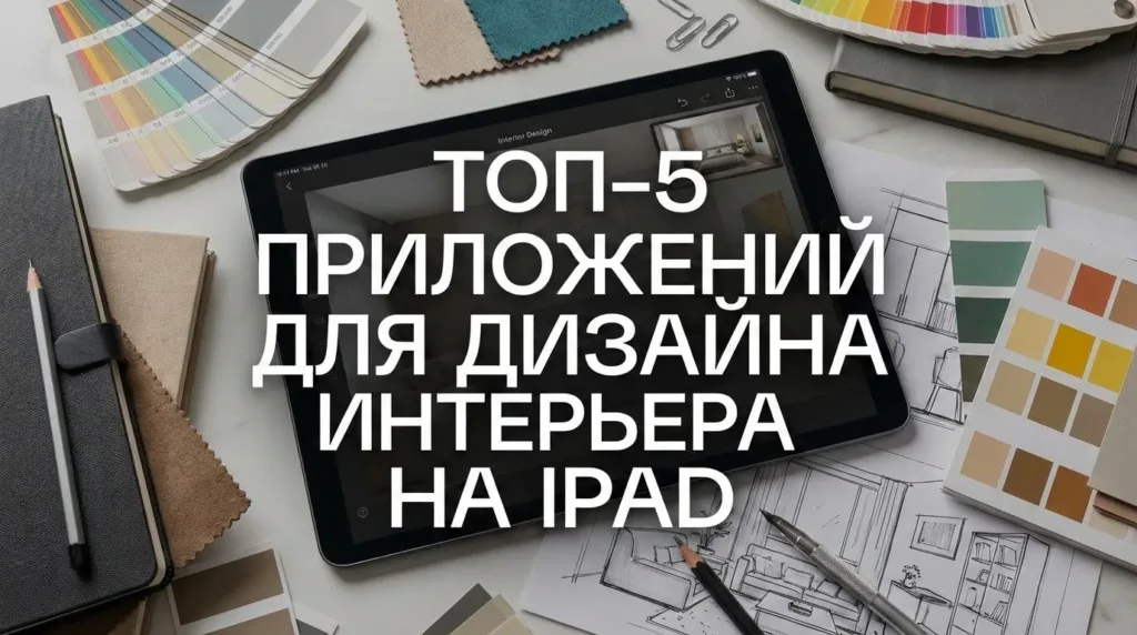 Программа для дизайна интерьера на iPad: топ-5 приложений на русском бесплатно