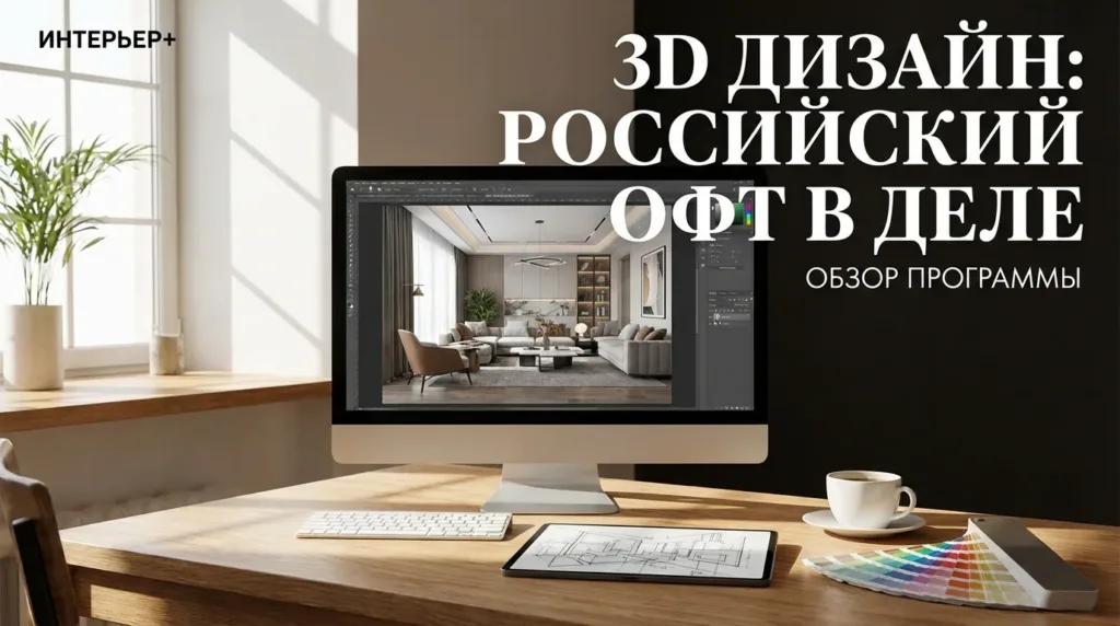 Дизайн интерьера в 3D: обзор русскоязычной программы — дизайн интерьера бесплатно