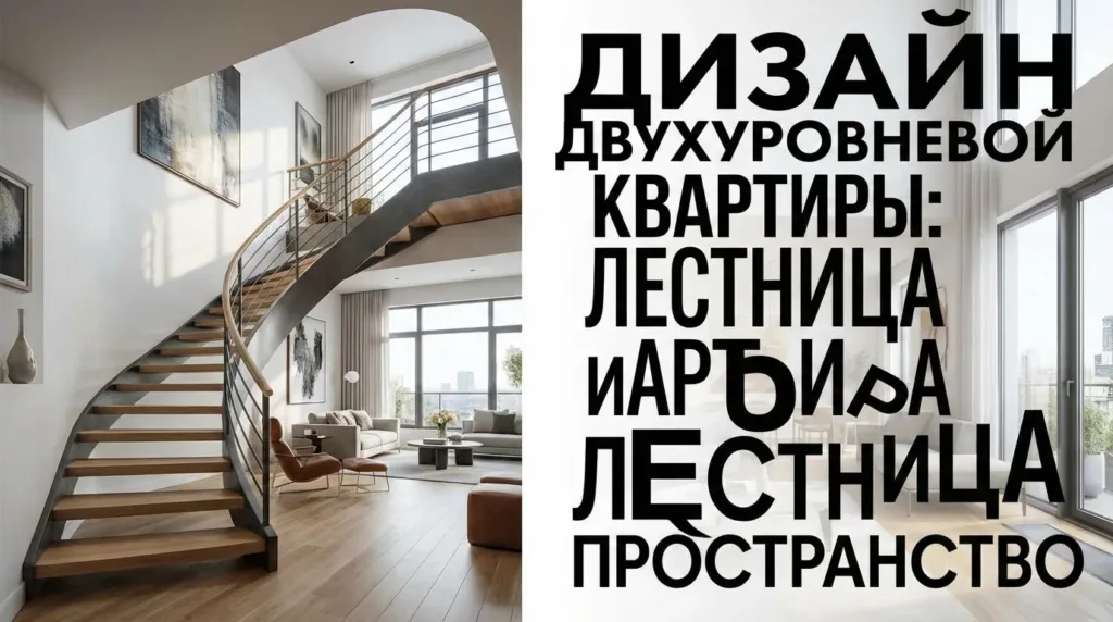 Дизайн квартиры: двухуровневая планировка, лестница и идеи на фото