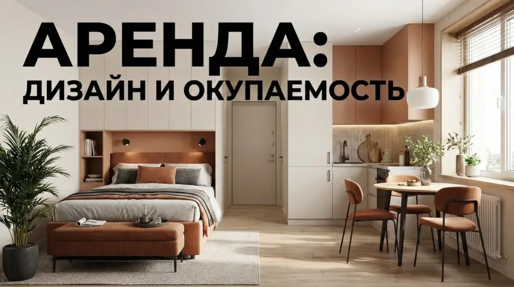 Дизайн квартиры для сдачи в аренду: функциональность, бюджет и окупаемость
