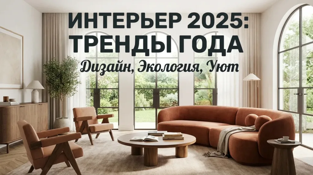 Тренды в дизайне интерьера 2026: что будет модно и как выбрать идеи для дома