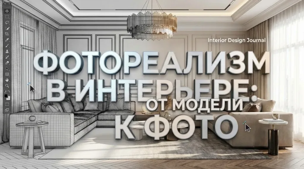 Визуализация интерьера: как сделать фотореалистичный рендер в 3D-программе