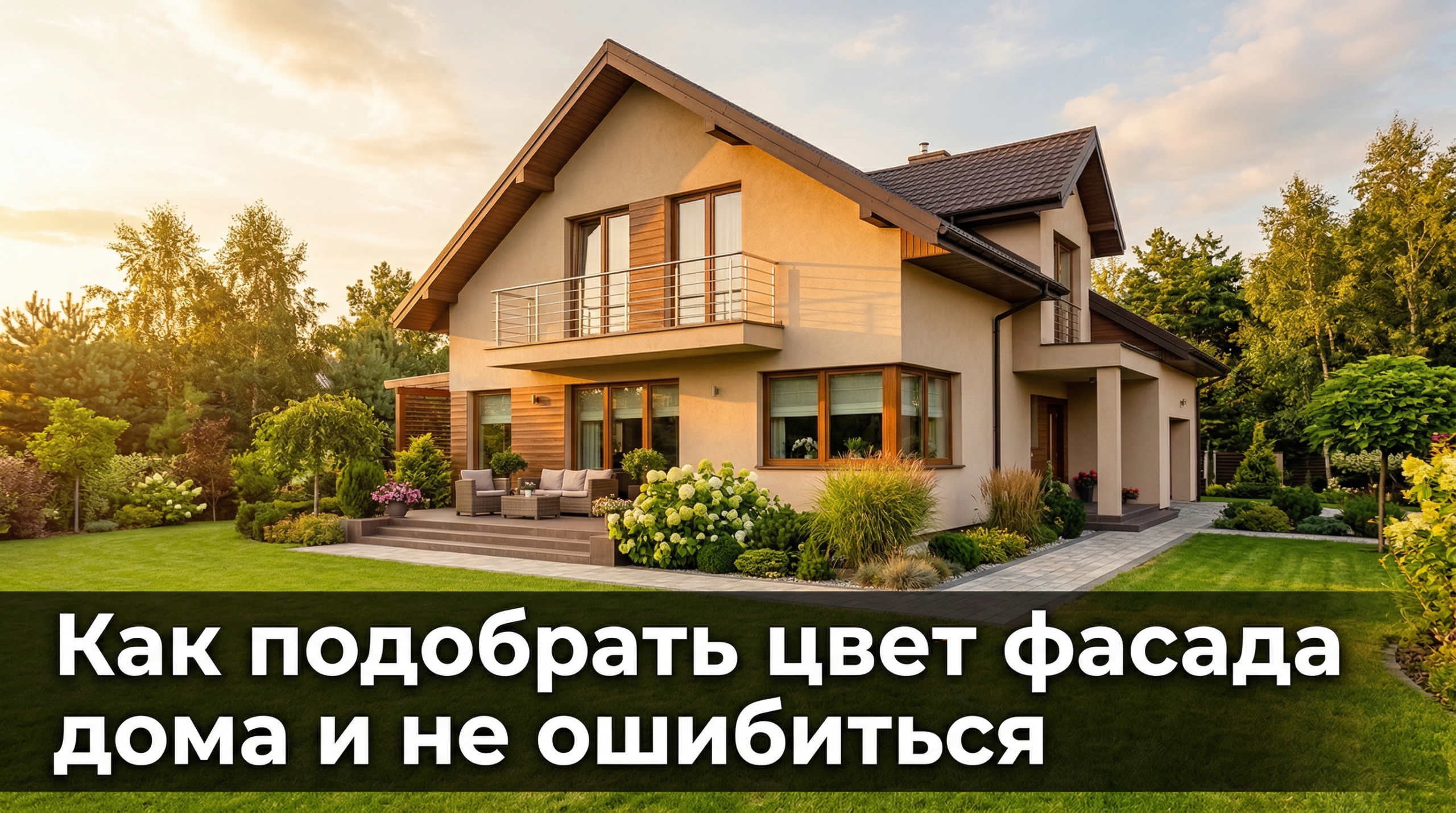 Как подобрать цвет фасада дома и не ошибиться — полный гайд