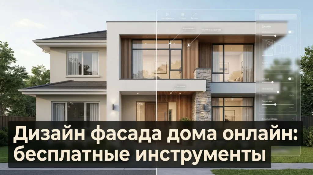 Дизайн фасада дома онлайн: 10 бесплатных инструментов для визуализации