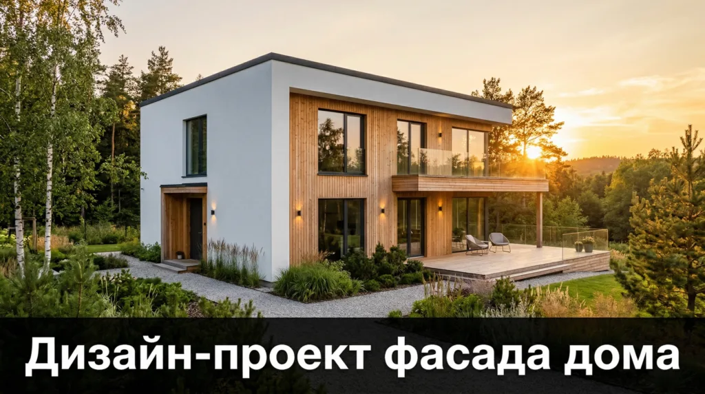 Дизайн-проект фасада дома: как сделать самому без архитектора