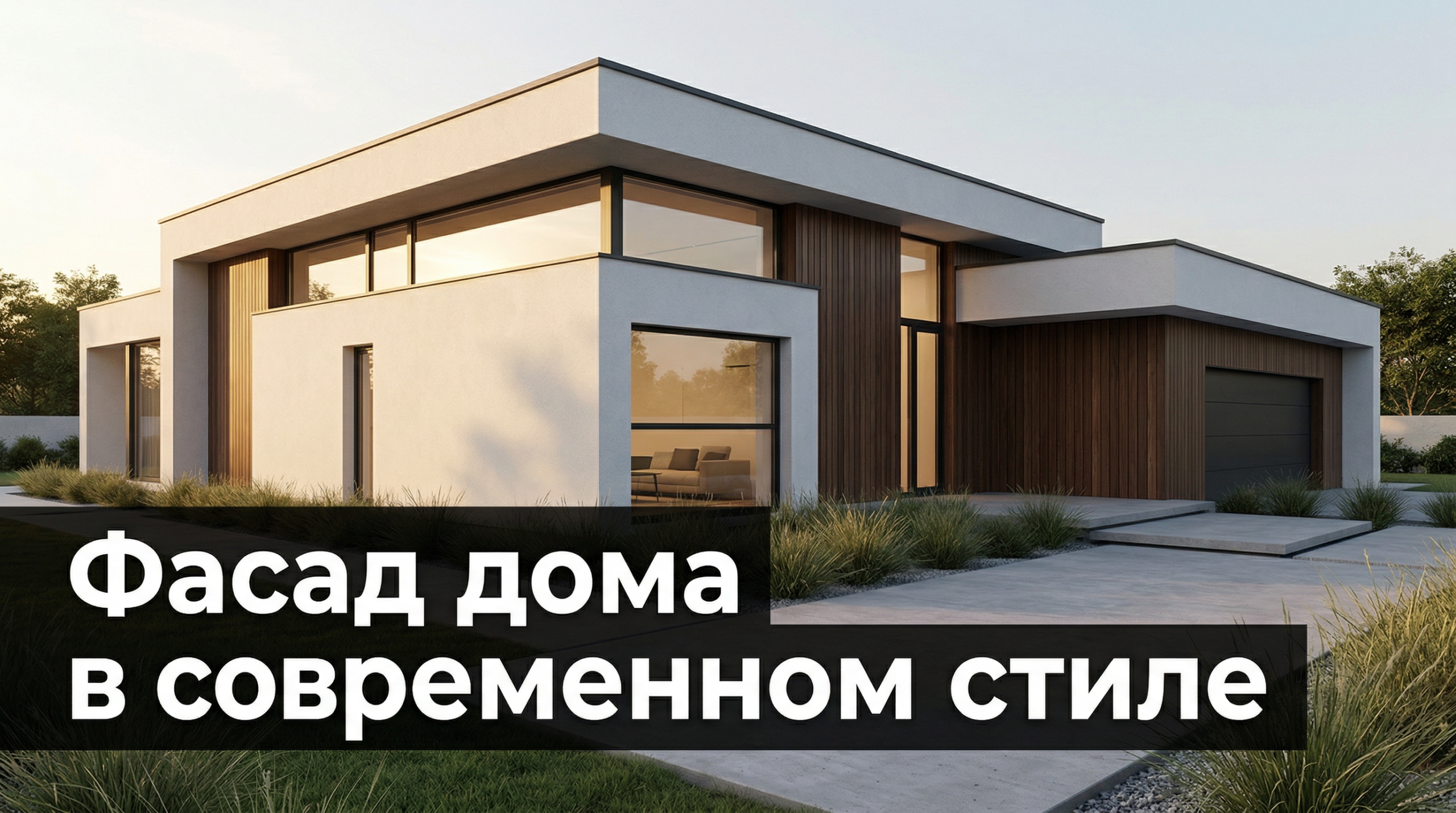 Фасад дома в современном стиле — обзор трендов и материалов