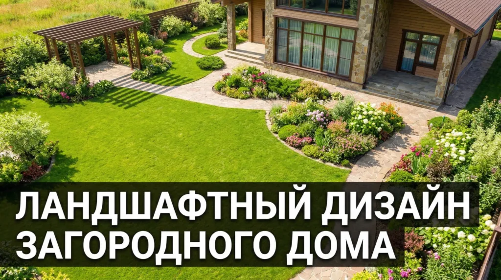 Ландшафтный дизайн загородного дома: пошаговый гайд с ценами 2026