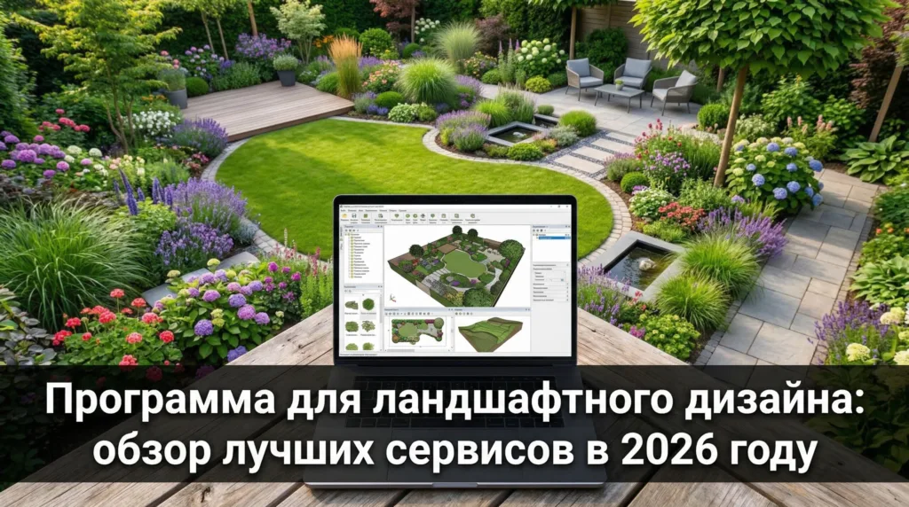 Программа для ландшафтного дизайна: обзор лучших сервисов в 2026 году