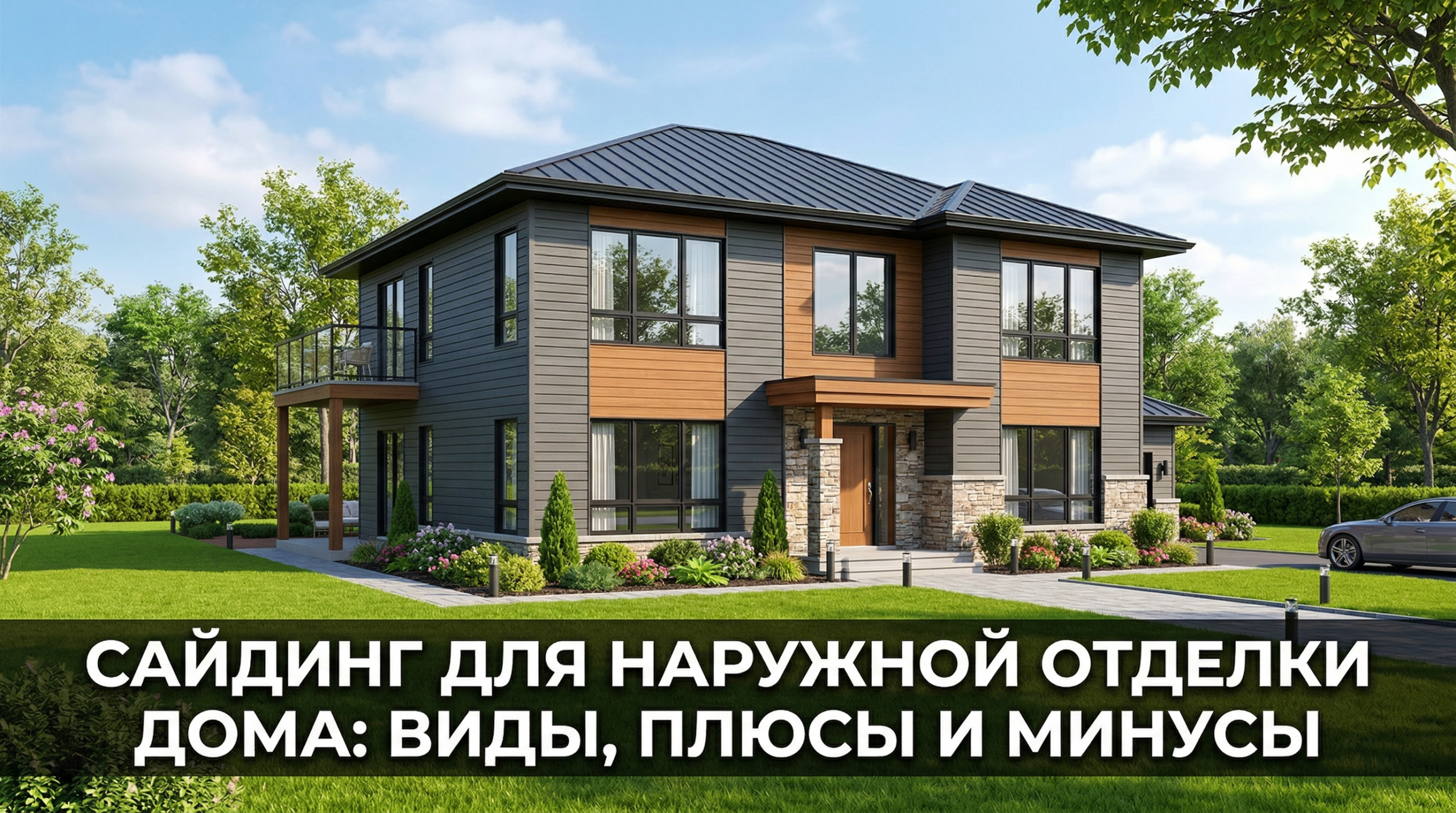 Сайдинг для наружной отделки дома — обзор видов, плюсы и минусы каждого материала