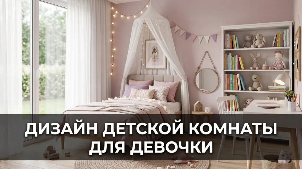 Дизайн детской комнаты для девочки: возраст, стиль, зонирование