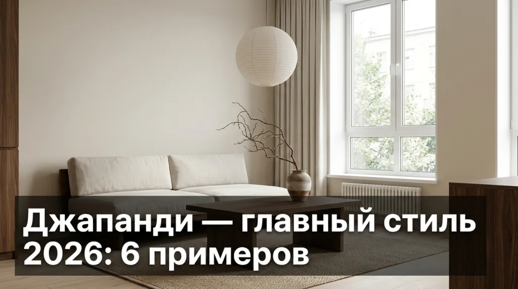 Джапанди — главный стиль 2026: 6 примеров