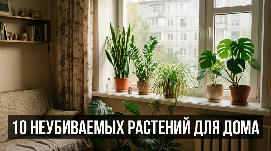 10 неубиваемых растений для дома: подойдут даже тем, кто забывает поливать
