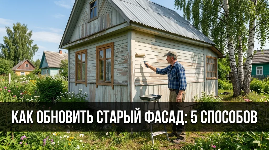 Как обновить старый фасад без капитального ремонта: 5 быстрых способов