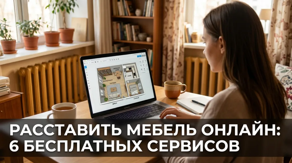 Расставить мебель онлайн: 6 бесплатных сервисов для квартиры 2026