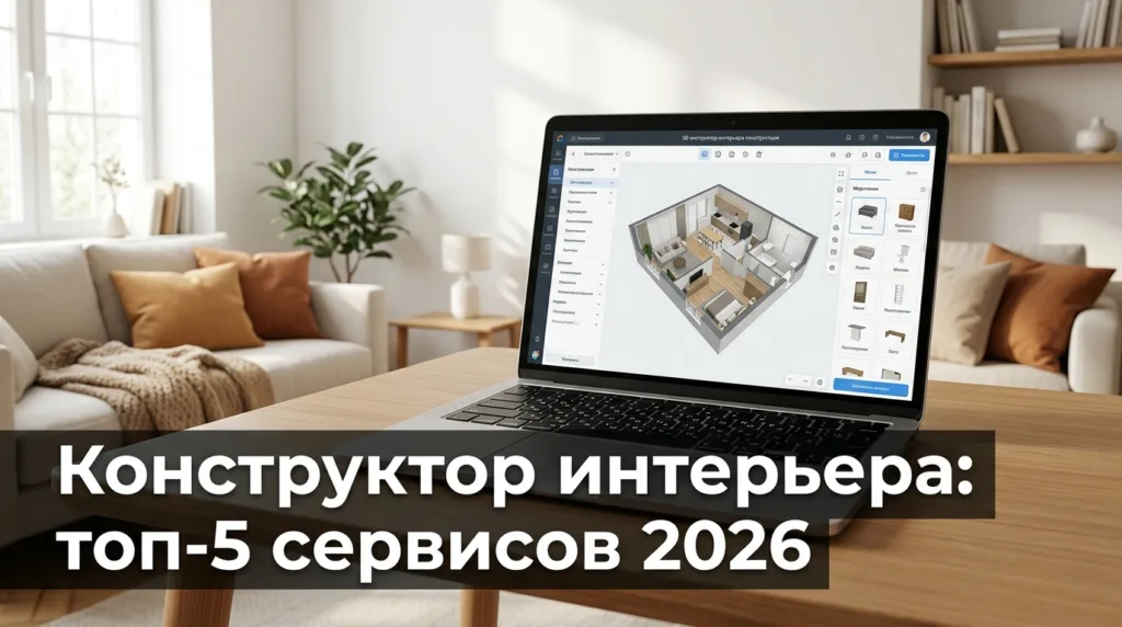 Конструктор интерьера: топ-5 онлайн-сервисов на русском 2026